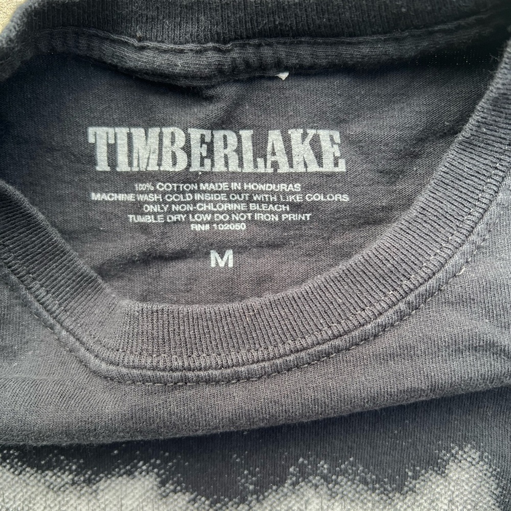 Black Graphic Tee - Justin Timberlake - Man of the Woods - Picture 5 of 10